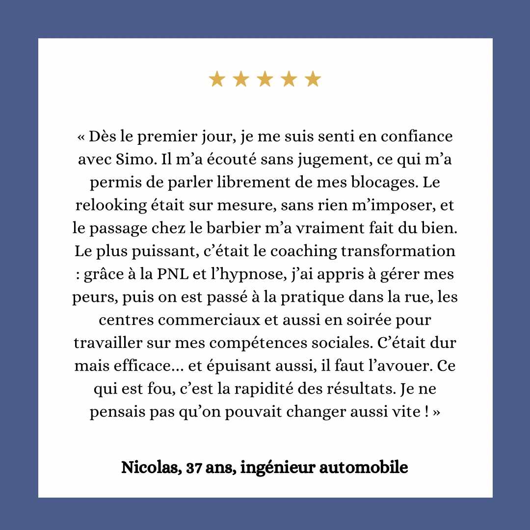 Témoignage Nicolas