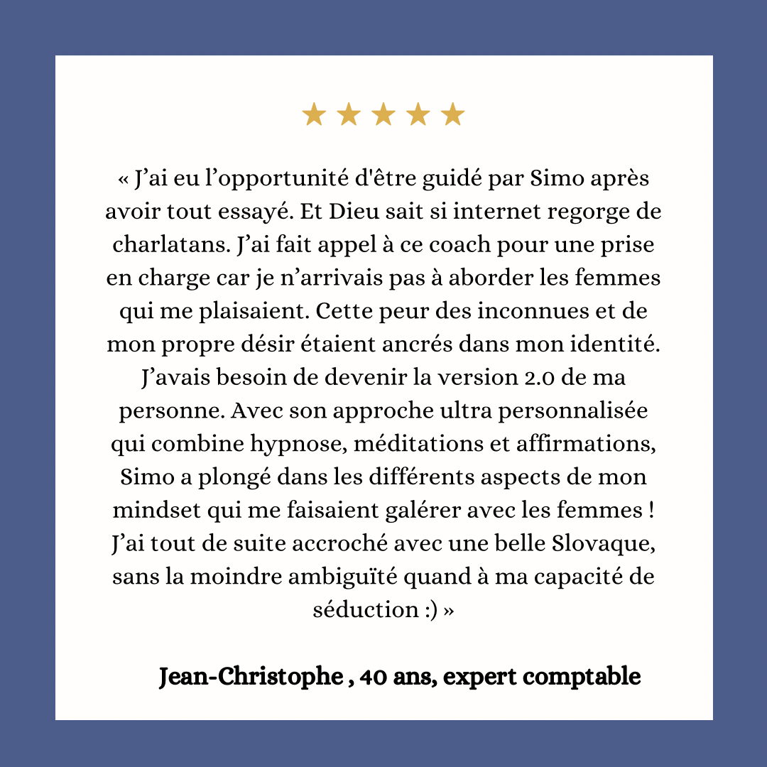Témoignage Jean-Christophe